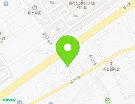 113-5 Gongjaksan-ro, Hongcheon-eup, Hongcheon-gun, Gangwon-do, Republic of Korea Map