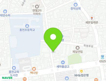 13 Huimang-ro 4-gil, Hongcheon-eup, Hongcheon-gun, Gangwon-do, Republic of Korea Map