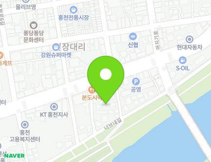 73-5 Neobeunae-gil, Hongcheon-eup, Hongcheon-gun, Gangwon-do, Republic of Korea Map