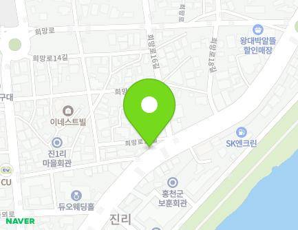 427 Hongcheon-ro, Hongcheon-eup, Hongcheon-gun, Gangwon-do, Republic of Korea Map