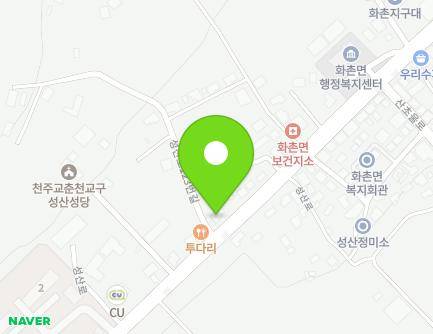 123 Seongsan-ro, Hwachon-myeon, Hongcheon-gun, Gangwon-do, Republic of Korea Map