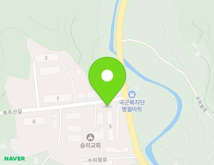 1 Bokjusan-gil, Sanae-myeon, Hwacheon-gun, Gangwon-do, Republic of Korea Map