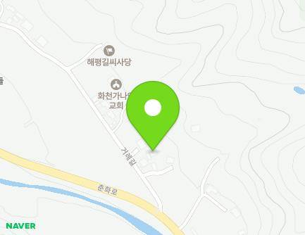 10 Georye-gil, Hanam-myeon, Hwacheon-gun, Gangwon-do, Republic of Korea Map