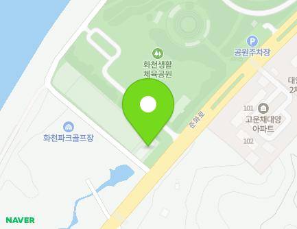 3281 Chunhwa-ro, Hanam-myeon, Hwacheon-gun, Gangwon-do, Republic of Korea Map
