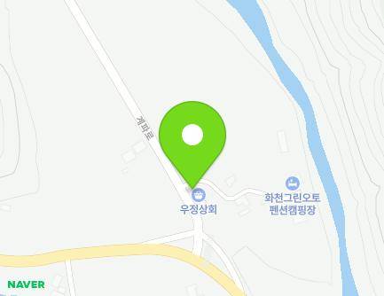6 Gyepa-ro, Hanam-myeon, Hwacheon-gun, Gangwon-do, Republic of Korea Map