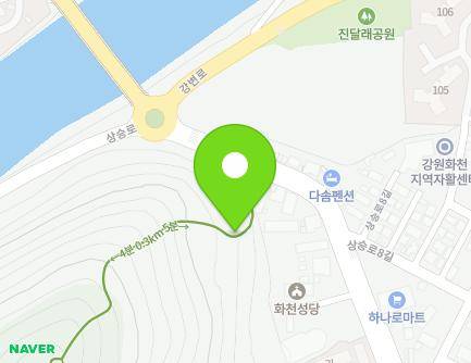 117-2 Sangseung-ro, Hwacheon-eup, Hwacheon-gun, Gangwon-do, Republic of Korea Map