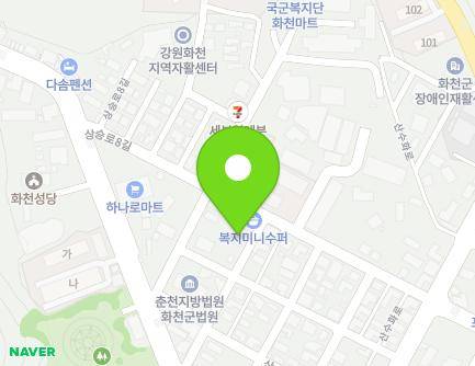 27 Sangseung-ro 6-gil, Hwacheon-eup, Hwacheon-gun, Gangwon-do, Republic of Korea