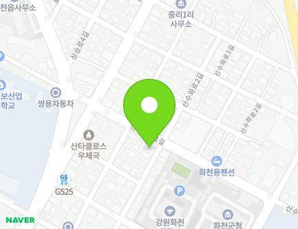 22-4 Sansuhwa-ro 1-gil, Hwacheon-eup, Hwacheon-gun, Gangwon-do, Republic of Korea Map