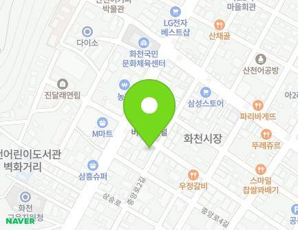 38-10 Sangseung-ro, Hwacheon-eup, Hwacheon-gun, Gangwon-do, Republic of Korea Map