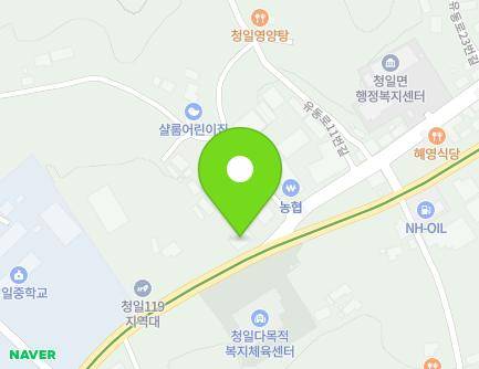 823 Cheongjeong-ro, Cheongil-myeon, Hoengseong-gun, Gangwon-do, Republic of Korea Map