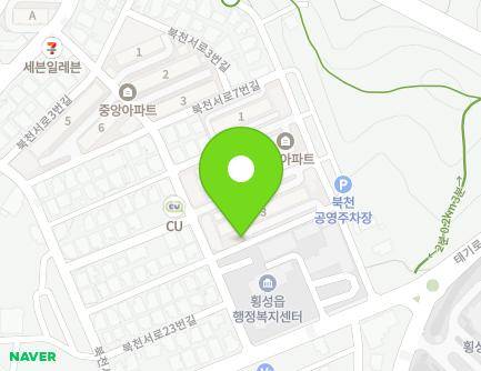 27 Bukcheonseo-ro 19beon-gil, Hoengseong-eup, Hoengseong-gun, Gangwon-do, Republic of Korea Map