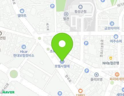 267 Hanu-ro, Hoengseong-eup, Hoengseong-gun, Gangwon-do, Republic of Korea Map