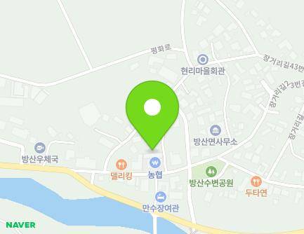 13-3 Janggeori-gil, Bangsan-myeon, Yanggu-gun, Gangwon-do, Republic of Korea Map