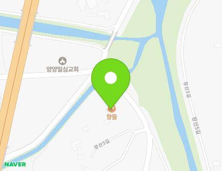 111 Jangsan 5-gil, Ganghyeon-myeon, Yangyang-gun, Gangwon-do, Republic of Korea Map