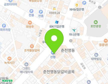 57 Jungang-ro, Chuncheon-si, Gangwon-do, Republic of Korea Map