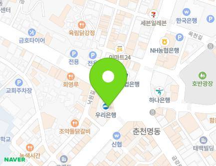 54 Jungang-ro, Chuncheon-si, Gangwon-do, Republic of Korea Map