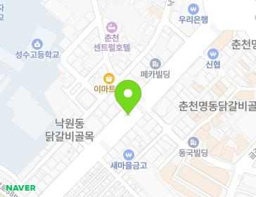 B74 Jungang-ro, Chuncheon-si, Gangwon-do, Republic of Korea Map