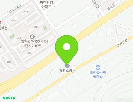 99 Gongjaksan-ro, Hongcheon-eup, Hongcheon-gun, Gangwon-do, Republic of Korea Map