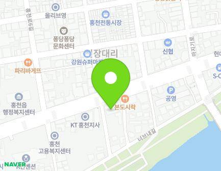 368 Hongcheon-ro, Hongcheon-eup, Hongcheon-gun, Gangwon-do, Republic of Korea