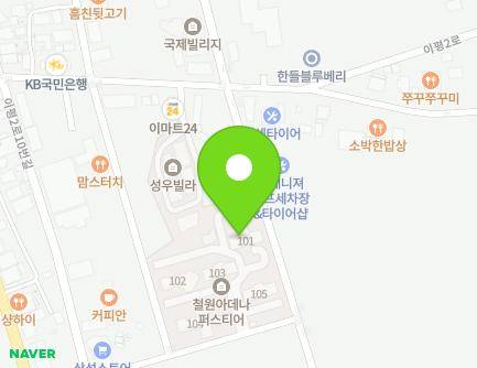 105 Ipyeong 3-ro, Dongsong-eup, Cheorwon-gun, Gangwon-do, Republic of Korea Map