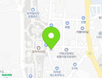 41 Orinamu-gil, Gapyeong-eup, Gapyeong-gun, Gyeonggi-do, Republic of Korea Map