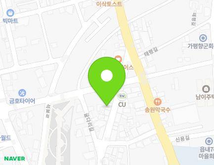 12 Orinamu-gil, Gapyeong-eup, Gapyeong-gun, Gyeonggi-do, Republic of Korea Map