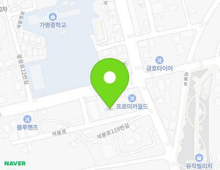 7-1 Gwangjang-ro, Gapyeong-eup, Gapyeong-gun, Gyeonggi-do, Republic of Korea Map