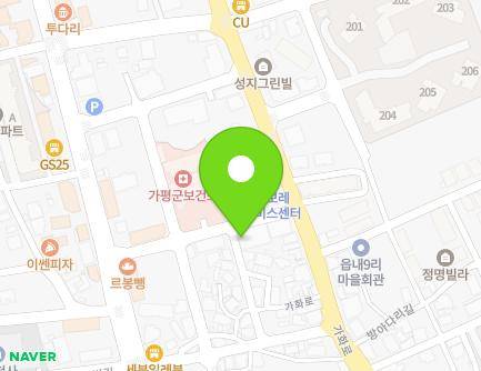 155-9 Gahwa-ro, Gapyeong-eup, Gapyeong-gun, Gyeonggi-do, Republic of Korea Map