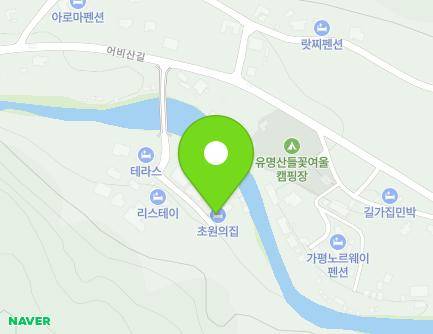 114-35 Eobisan-gil, Seorak-myeon, Gapyeong-gun, Gyeonggi-do, Republic of Korea Map