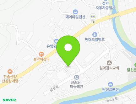38 Tamseon-gil, Seorak-myeon, Gapyeong-gun, Gyeonggi-do, Republic of Korea Map
