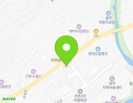 1723 Yumyeong-ro, Seorak-myeon, Gapyeong-gun, Gyeonggi-do, Republic of Korea Map