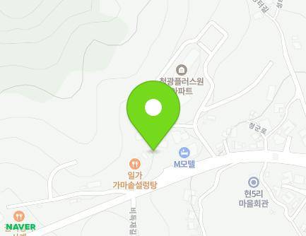 1360 Cheonggun-ro, Jojong-myeon, Gapyeong-gun, Gyeonggi-do, Republic of Korea Map