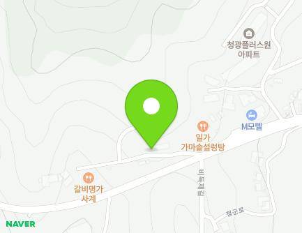 1366 Cheonggun-ro, Jojong-myeon, Gapyeong-gun, Gyeonggi-do, Republic of Korea Map