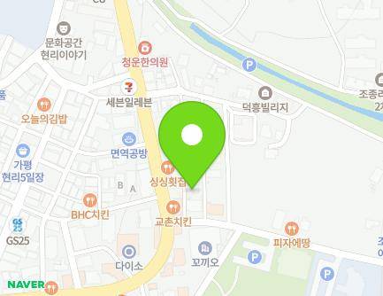 1-6 Jojonghuimang-ro 26beon-gil, Jojong-myeon, Gapyeong-gun, Gyeonggi-do, Republic of Korea Map