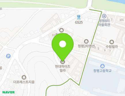 40 Gangbyeonnaru-ro 40beon-gil, Cheongpyeong-myeon, Gapyeong-gun, Gyeonggi-do, Republic of Korea Map