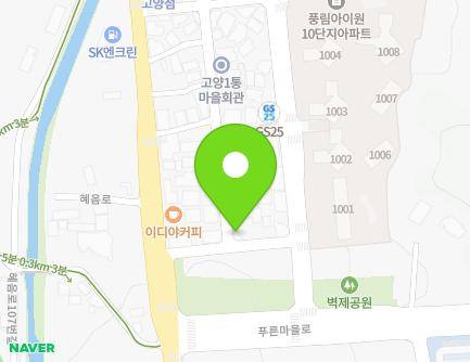 63 Bogwang-ro 12beon-gil, Deogyang-gu, Goyang-si, Gyeonggi-do, Republic of Korea Map