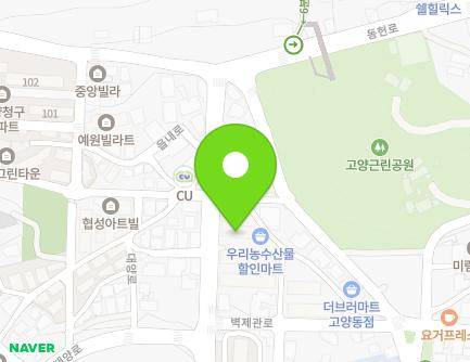 38-31 Byeokjegwan-ro, Deogyang-gu, Goyang-si, Gyeonggi-do, Republic of Korea Map