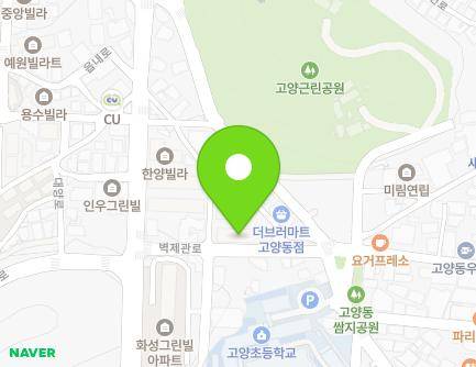 38-11 Byeokjegwan-ro, Deogyang-gu, Goyang-si, Gyeonggi-do, Republic of Korea Map