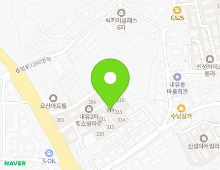 1276-20 Tongil-ro, Deogyang-gu, Goyang-si, Gyeonggi-do, Republic of Korea Map