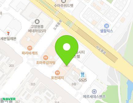 122-1 Uijang-ro, Deogyang-gu, Goyang-si, Gyeonggi-do, Republic of Korea Map
