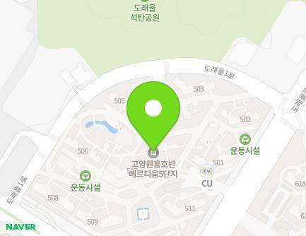 17 Doraeul-ro, Deogyang-gu, Goyang-si, Gyeonggi-do, Republic of Korea Map