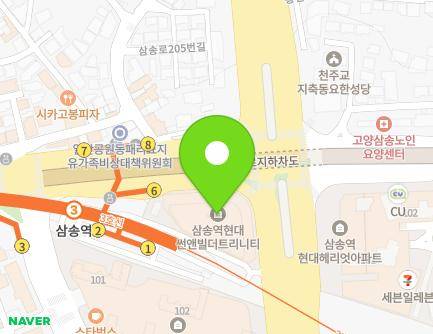 210 Samsong-ro, Deogyang-gu, Goyang-si, Gyeonggi-do, Republic of Korea Map