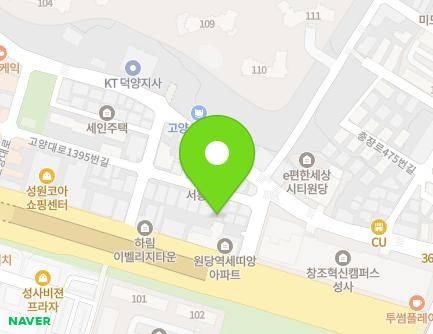 12-16 Goyang-daero 1395beon-gil, Deogyang-gu, Goyang-si, Gyeonggi-do, Republic of Korea Map