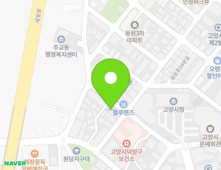 58-12 Goyang-daero 1315beon-gil, Deogyang-gu, Goyang-si, Gyeonggi-do, Republic of Korea Map