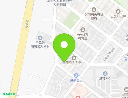 58-5 Goyang-daero 1315beon-gil, Deogyang-gu, Goyang-si, Gyeonggi-do, Republic of Korea Map