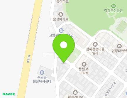 82 Goyang-daero 1315beon-gil, Deogyang-gu, Goyang-si, Gyeonggi-do, Republic of Korea Map