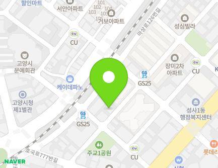 78 Masang-ro 134beon-gil, Deogyang-gu, Goyang-si, Gyeonggi-do, Republic of Korea Map