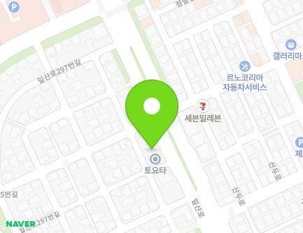 281 Ilsan-ro, Ilsandong-gu, Goyang-si, Gyeonggi-do, Republic of Korea Map