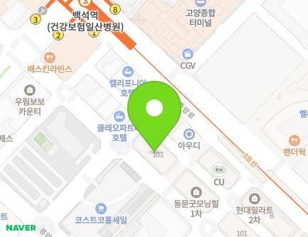 26 Jangbaek-ro, Ilsandong-gu, Goyang-si, Gyeonggi-do, Republic of Korea Map