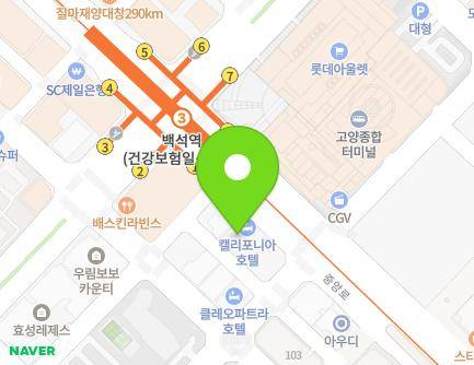 1029 Jungang-ro, Ilsandong-gu, Goyang-si, Gyeonggi-do, Republic of Korea Map